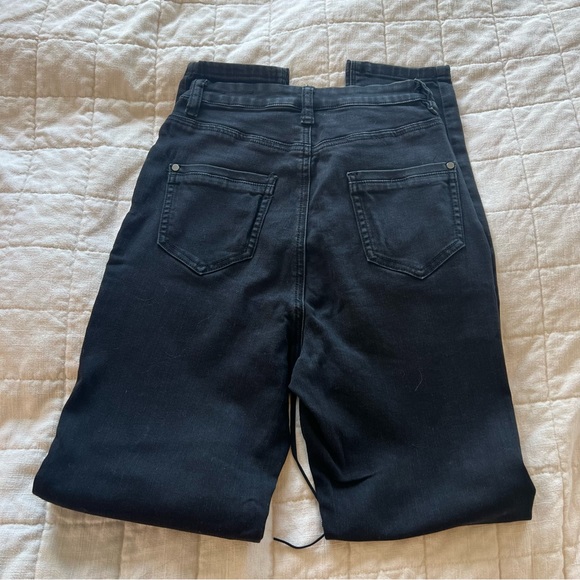 Lace Up Black Jeans - Picture 5 of 5